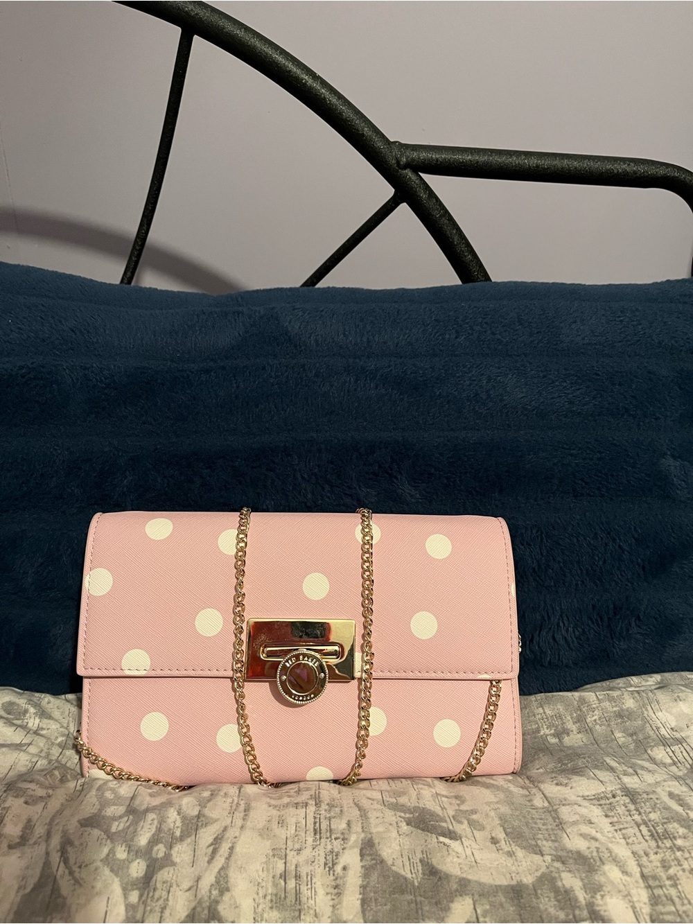 Ted Baker Polka Dot Chain Purse